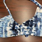 Time & Tru NWT  Tie Front Halter Tie Dye Bikini Top Photo 1