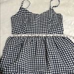 Draper James  size 6 Blue and White Gingham Dress Photo 9