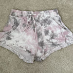 Pink grey Tie Dye shorts Photo 0
