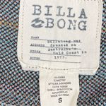 Billabong Dream Chaser Aztec Southwestern Boho Fringe Hem Cardigan Sweater Small Photo 12