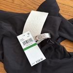 BECCA by Rebecca virtue NEW  solid marble canyon ring one piece swimsuit black L Photo 1