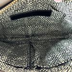 Rebecca Minkoff Dark Gray Leather Mini M.A.C. Convertible Crossbody Bag Silver C Photo 11