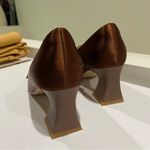 Women's Chunky Block Low Heels Pumps Work Office Dress Shoes Size 6 Brown Photo 3