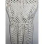 B Darlin B. Darlin white open knit crotchet overlay Dress size 3/4 Photo 6
