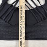 Lululemon  free to be wild longline bra black size 6 athletic wear workout Photo 6