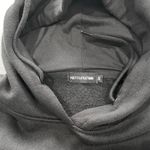 Pretty Little Thing Solid Black Relaxed Fit Hoodie Sweatshirt Size Small Photo 13