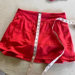Lululemon  Pace Rival Skirt in Carnation Red Size 4 Photo 9