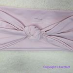 Stone Fox Swim NEW  x Free People‎ lele knotted bandeau bikini top, size L Photo 2