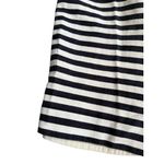 J CREW No. 2 Navy Blue Ivory Striped Pencil Skirt Size 12 Photo 7