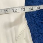 IvaNova Boutique Asymmetrical White and Purple Dress Ruffle Size 4 Photo 5