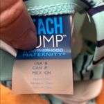 Blue and Black One Piece Swimsuit with Halter Straps by Beach Bump Photo 2