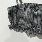 Honey Punch plaid gingham bandeau crop top Size Small Photo 3