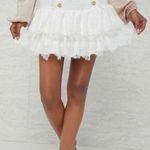 White Preppy Skirt Photo 0