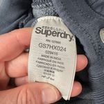 Superdry  Orange Label Womens S Faded Gray Blue Slim Fit Fleece Joggers Photo 8