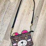 Betsey Johnson confetti bear crossbody bag Photo 3