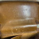 Vintage Perrin Plainsman Cowhide Leather Camera Case Bag Purse Handbag Tan strap Photo 6
