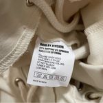 BY ZENDAYA écru lace up pants / sweatpants, size L, NWOT Size L Photo 13