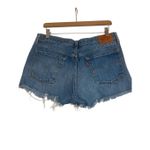 Levi's ✨ 501 Original High Rise Distressed Hem Cut Off Sz 32 Shorts✨ Photo 4
