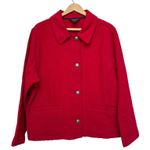 Woolrich Vintage Red Wool Jacket XL Photo 0
