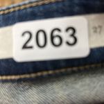 Pilcro and the Letterpress Pilcro mid rise, straight‎ leg, classic five pocket denim jeans women’s 27 ￼ Photo 7