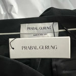 Prabal Gurung Fringe Trousers Pants in Black Size US 2 Photo 11