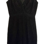 Max and Cleo black textured faux wrap dress 6 Photo 0