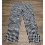 CAbi  Women's Geometric Print Cropped Ankle Pants‎ Cotton Blend Style #877 Size 8 Photo 1