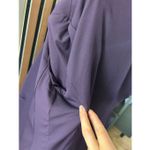 Tahari  purple blazer size 8 work attire work, blazer office wear stylish flared Photo 8