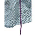 Hill House Cher Snowflake Light Blue Brocade Mini Dress Size Large Photo 5