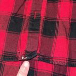 Gap  Red and Black Flannel Plaid Shirt Photo 3