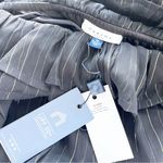 Cabana Life Metallic One Shoulder Maxi Dress in Black Gold Size M Photo 8