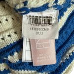 Fifteen Twenty  Amber Crochet Skirt in Blue/White, Size M Photo 5