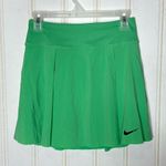 Nike Women's Dri-FIT Advantage Tennis Skirt Green Photo 7