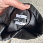 🦋 Richcoco Faux Leather Black Mini Skirt Holiday Party Formal Small 💖 Photo 2