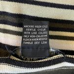 Style & Co Green Striped Longsleeve Shirt Photo 4