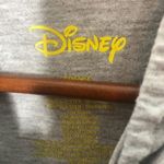 Disney  gray Mickey short sleeve hoodie t-shirt Photo 2