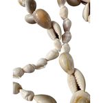 Vintage Shell Necklace Cowrie Hawaiian Surfer Vacation Beach Estate 36" Photo 2