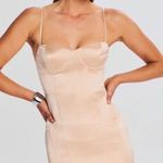 Retrofête Retrofete Cosmo Spaghetti Strap Mini Dress Dusty Peach Photo 12
