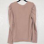 White Birch New Mauve Puff Sleeve Long Sleeve Shirt Size 2X Photo 3