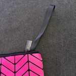 NWT P Luca Milano Geometric Design Pink Black Crossbody Purse Bag Photo 7