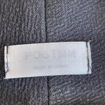 Black Asymmetric Blazer Solid Color Casual Thin Coat Suit Jacket SZ M #1592 Size M Photo 9