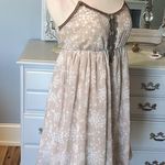 A Reve Babydoll Dress Summer Peasant Spaghetti Strap Womens Small Photo 4