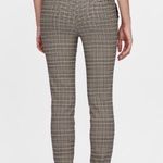 ZARA women’s pull on houndstooth skinny ankle pockets pants size xs 26 Photo 1