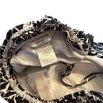 Liz Claiborne  Black and Cream Patterned One-Piece Swimsuit Photo 3