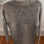 Tumi Peruvian Baby Alpaca & Wool Blend Marled Gray Shawl Collar Open Front Cardigan, size S Photo 1
