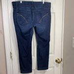 Lee Riders by Jeans Womens 14P PETITE Blue Denim Straight Mid Rise Retro Photo 6