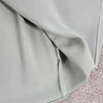 ASOS  Womens Dress 4 Mint Green Textured Wrap V Neck Plunge Kimono Tie Waist Photo 15