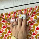 Boden Pink Orange Red White Elastic Waist Pull On Danby Trouser Pants 8R Size 8 Photo 4