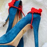 Charlotte Olympia  Eternally Dolly Embellished Suede Pumps   Photo 6