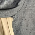 JACHS Girlfriend NEW YORK Quilted Denim Jacket Blue Size‎ XL Snap Front Casual Photo 4